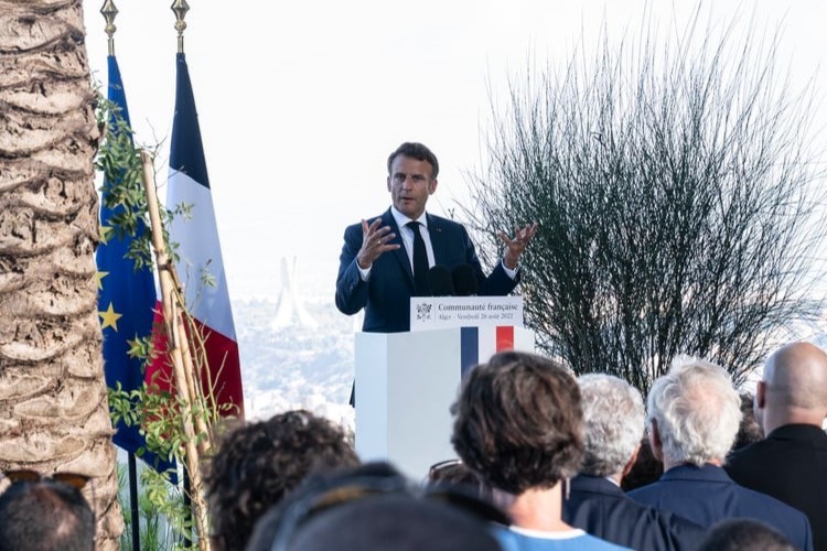 La pari algérien dEmmanuel Macron Institut Thomas More